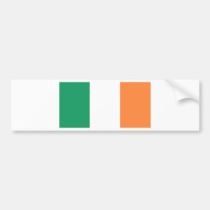 Flag of Ireland (bratach na hÉireann) Bumper Sticker