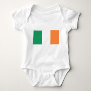 Flag of Ireland (bratach na hÉireann) - Irish Flag Baby Bodysuit