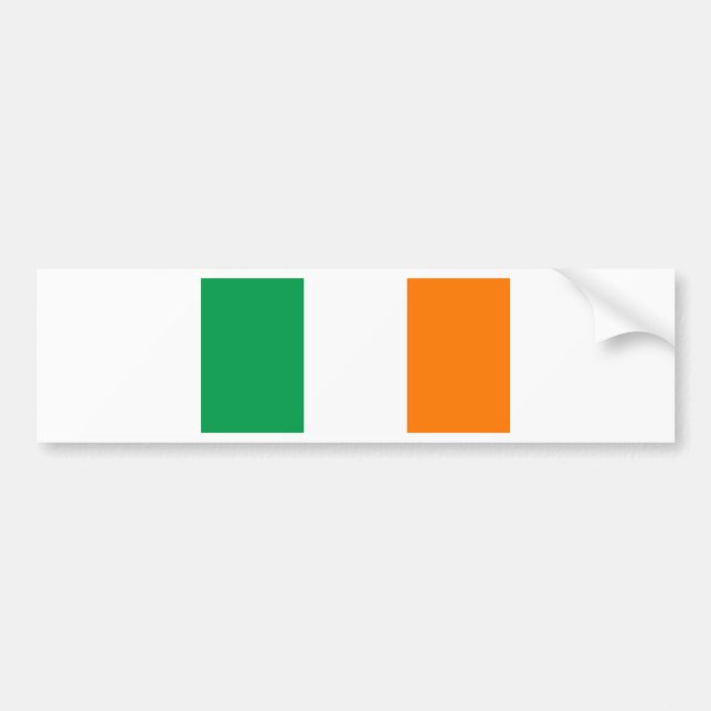 Flag of Ireland Bumper Sticker (Front)