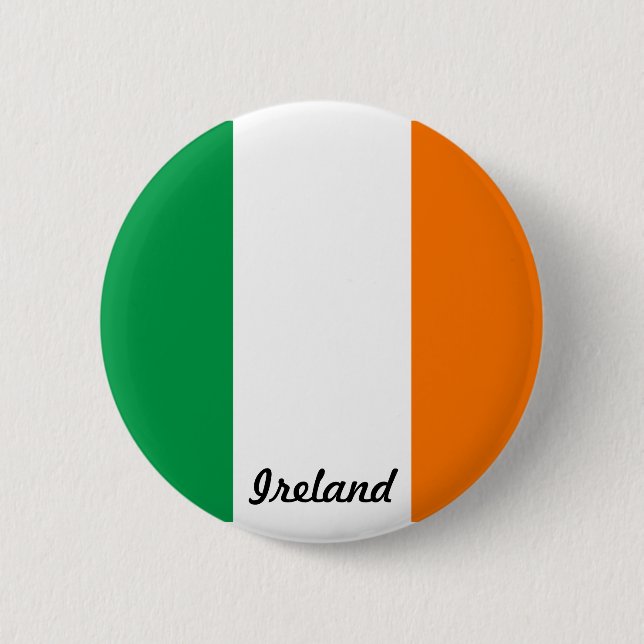 Flag of Ireland Button (Front)