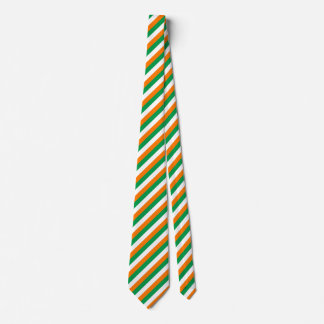 Flag of Ireland Colours Striped Tie
