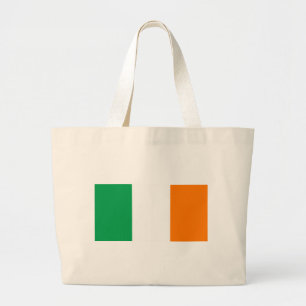 Flag of Ireland Large Tote Bag