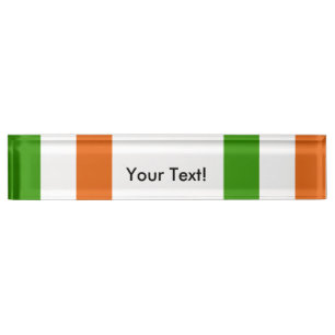 Flag of Ireland Nameplate