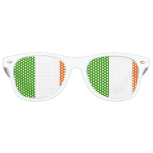 Flag of Ireland Retro Sunglasses