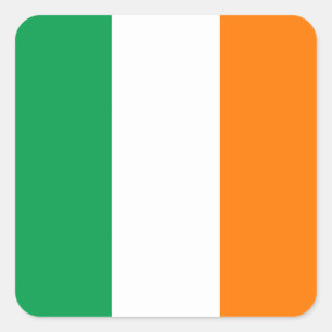 Flag of Ireland Square Sticker