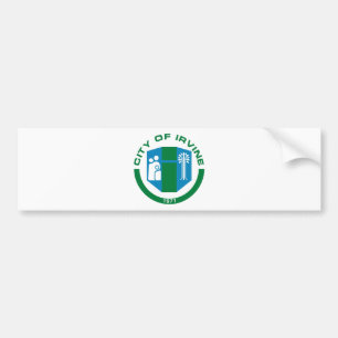 Flag of Irvine (California) Bumper Sticker