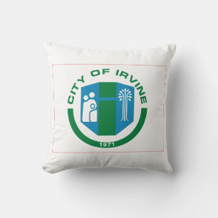 Flag of Irvine, California Cushion
