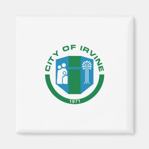 Flag of Irvine (California) Magnet