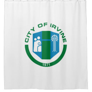 Flag of Irvine (California) Shower Curtain