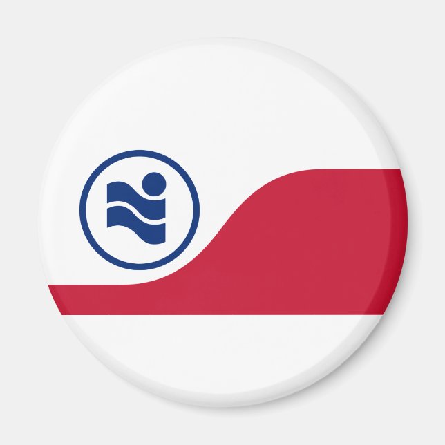 Flag of Irving, Texas Magnet (Front)