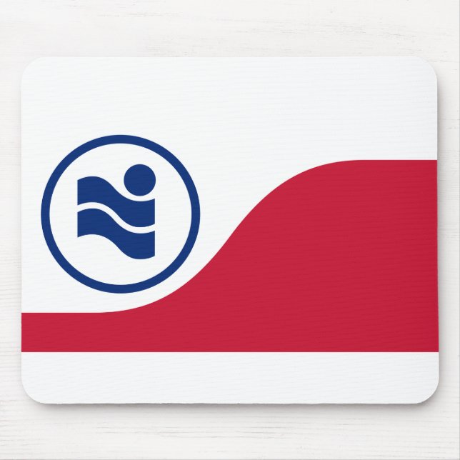 Flag of Irving, Texas Mouse Pad (Front)