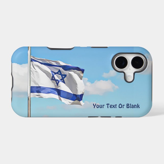 Flag Of Israel (Back (Horizontal))