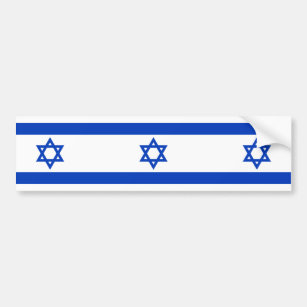 Flag of Israel Bumper Sticker
