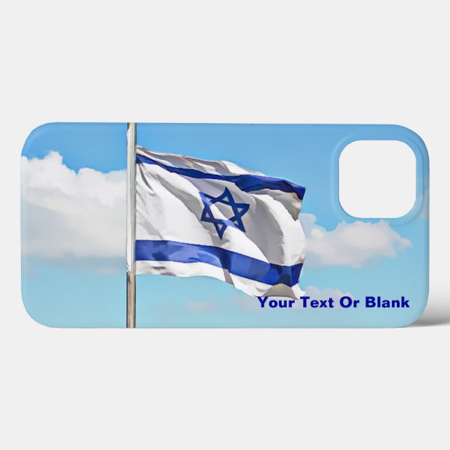 Flag Of Israel Case-Mate iPhone Case (Back (Horizontal))