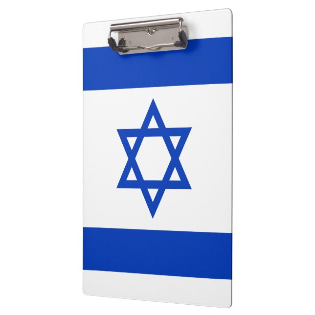 Flag of Israel Clipboard (Left)