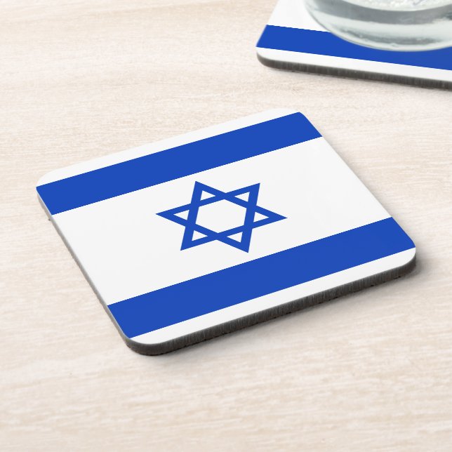 Flag of Israel Coaster (Left Side)