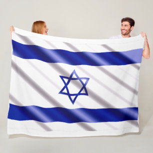 FLAG of ISRAEL Fleece Blanket