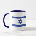 Flag of Israel Mug<br><div class="desc">The Yehudis L Store has created hundreds of Jewish products and is constantly expanding.  Tell your friends and send them our link:  http://www.zazzle.com/YehudisL*</div>