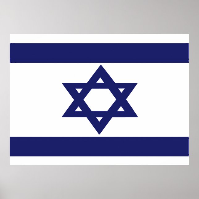 Flag of Israel Poster (Front)