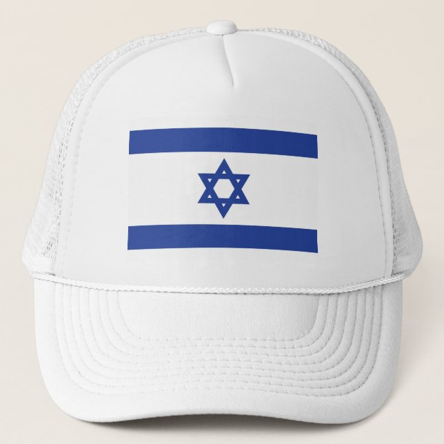 Flag of Israel Trucker Hat (Front)