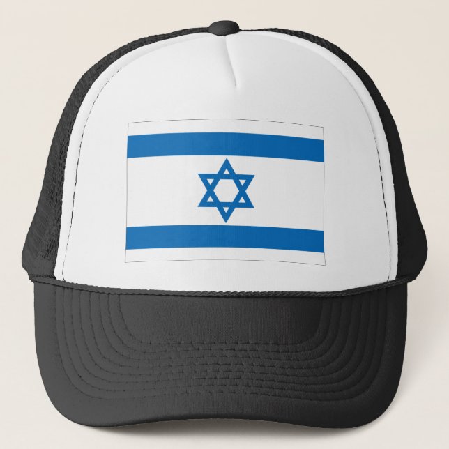 Flag of Israel Trucker Hat (Front)