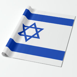 Flag of Israel Wrapping Paper