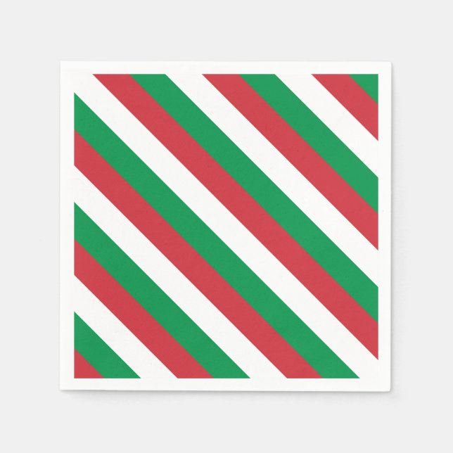 Flag of Italia Napkin (Front)