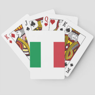 Flag of Italia Playing Cards