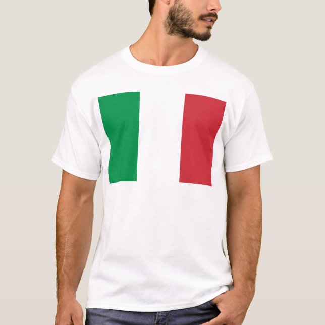 Flag of Italia T-Shirt (Front)