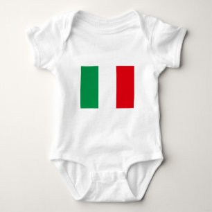 Flag of Italy Baby Bodysuit