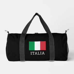 Flag of Italy custom duffle bag