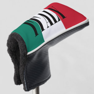 Flag of Italy Italia Italian Il Tricolore Golf Head Cover