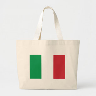 Flag of Italy Large Tote Bag