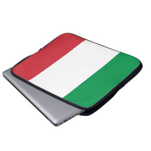 Flag of Italy Neoprene Laptop Sleeve