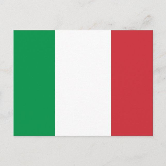Flag of Italy Postcard (Front)