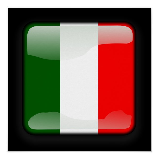 Flag of Italy Poster (Front)