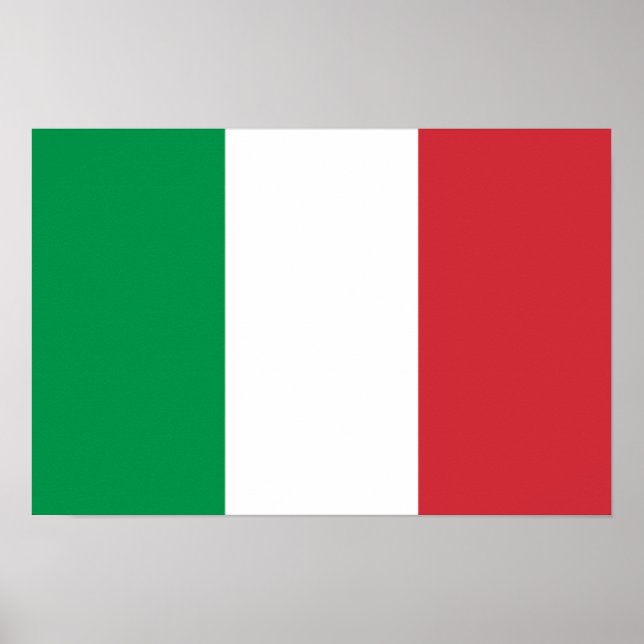 Flag of Italy Poster (Front)