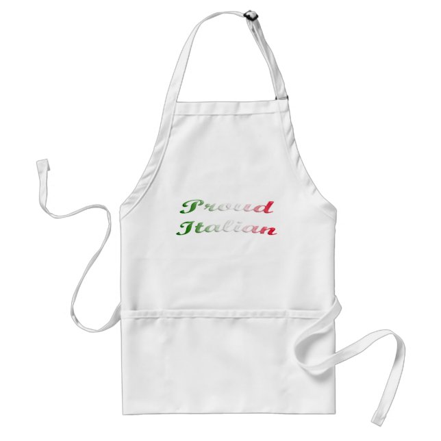 Flag of Italy. Proud Italian. Standard Apron (Front)