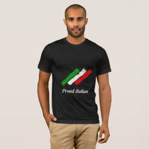 Flag of Italy. Proud Italian. T-Shirt
