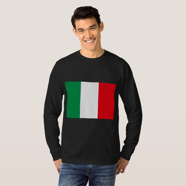Flag of Italy T-Shirt (Front Full)
