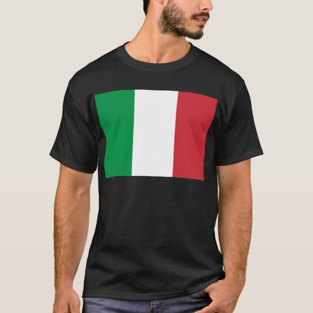 Flag of Italy T-Shirt (Front)
