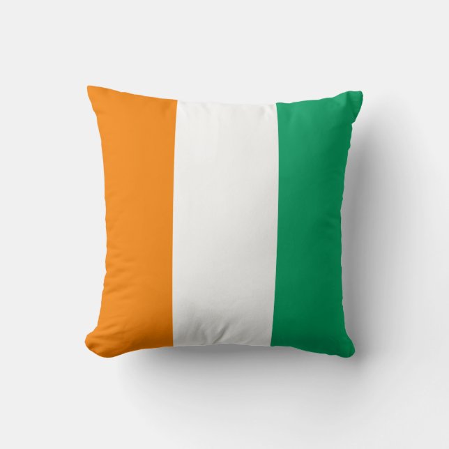 Flag of Ivory Coast Cushion (Front)