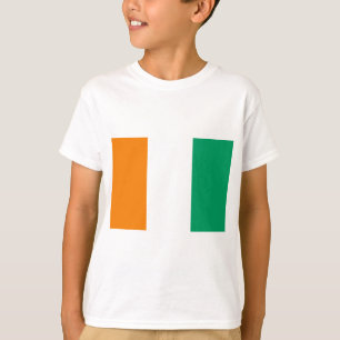 Flag of Ivory Coast - Drapeau de la Côte d'Ivoire T-Shirt