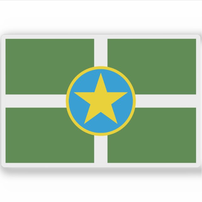 Flag of Jackson, Mississippi, USA (Front)