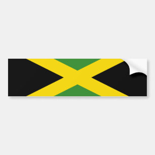 Flag of Jamaica Bumper Sticker