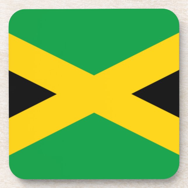 Flag of Jamaica Coaster (Front)
