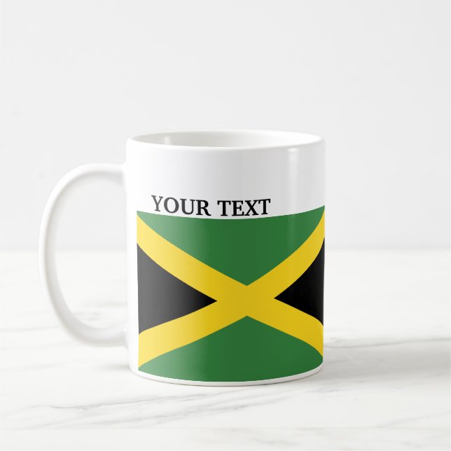 Flag of Jamaica Coffee Mug (Left)