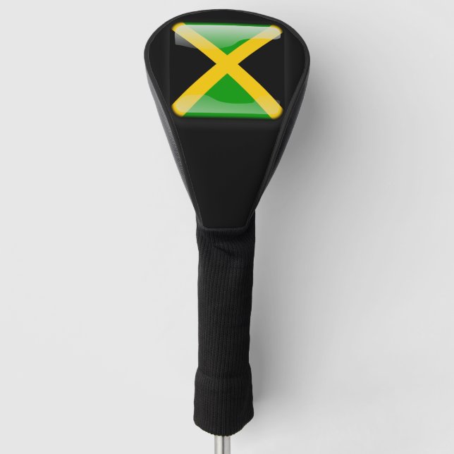 Flag of Jamaica Golf Head Cover (Front)