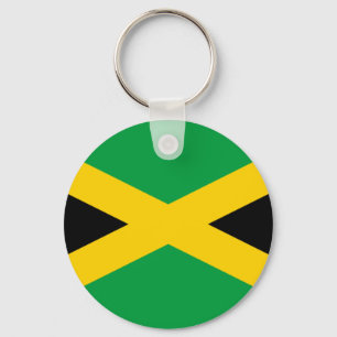 Flag of Jamaica - Jamaican Flag Key Ring