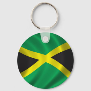Flag of Jamaica Key Ring